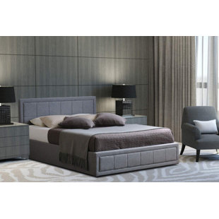 Wayfair wingback deals bed